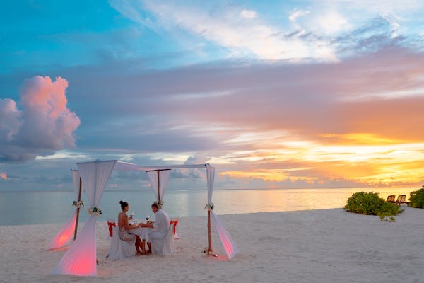 Sunset Beach Dinner for Two